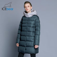 ICEbear 2018 new hooded woman coat winter slim jacket high quality brand clothing design windproof warm  parkas GWD18192I