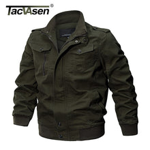 TACVASEN Military Jacket Men Winter Airsoft Jacket Coat Men Army Pilot Jacket Air Force Autumn Casual Cargo Jaqueta Workout Coat