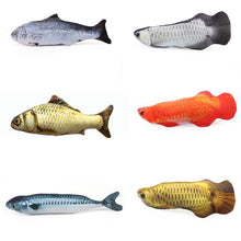 30cm Cat Favor Fish Dog Toys Plush Stuffed 3D Fish Shape Cats Toy Fish Catnip Scratch Board For Cat toys interactive Pet Product