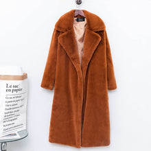 2018 Autumn And Winter Fashion New Imitation Velvet Fur Coat In The Long Section Of Fur Coat Female Loose Thick Warm H0171