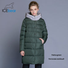 ICEbear 2018 new hooded woman coat winter slim jacket high quality brand clothing design windproof warm  parkas GWD18192I