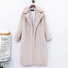 2018 Autumn And Winter Fashion New Imitation Velvet Fur Coat In The Long Section Of Fur Coat Female Loose Thick Warm H0171