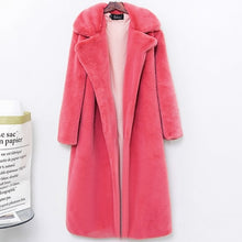 2018 Autumn And Winter Fashion New Imitation Velvet Fur Coat In The Long Section Of Fur Coat Female Loose Thick Warm H0171