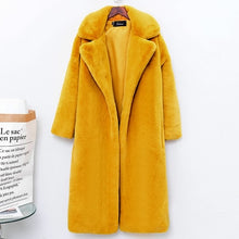 2018 Autumn And Winter Fashion New Imitation Velvet Fur Coat In The Long Section Of Fur Coat Female Loose Thick Warm H0171